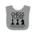 thumbnail image 1 of Inktastic Chess Player Game Gifts Boys or Girls Baby Bib, 1 of 4