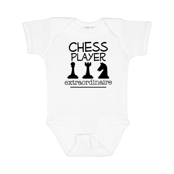 Inktastic Chess Player Game Gifts Boys or Girls Baby Bodysuit