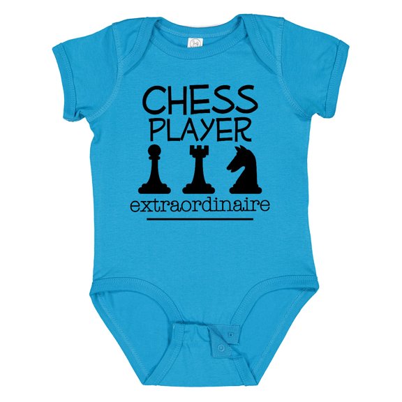 Inktastic Chess Player Game Gifts Boys or Girls Baby Bodysuit