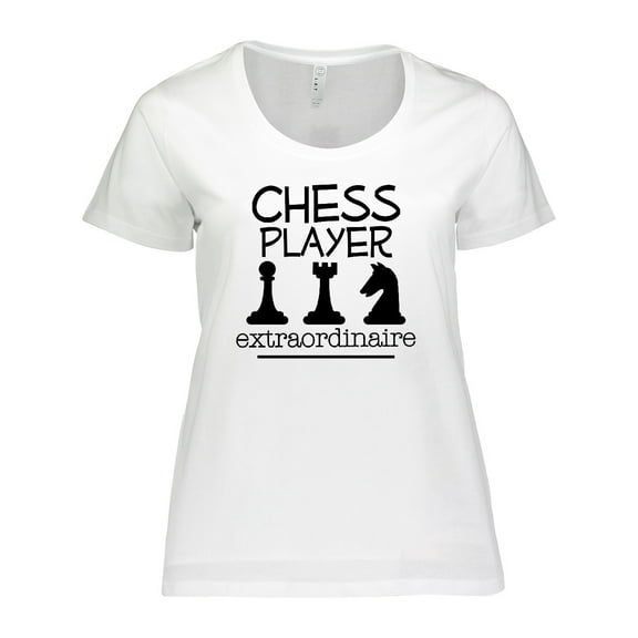Inktastic Chess Player Game Gifts Women's Plus Size T-Shirt