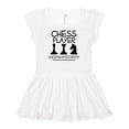 thumbnail image 1 of Inktastic Chess Player Game Girls Baby Dress, 1 of 5