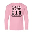 thumbnail image 1 of Inktastic Chess Player Game Long Sleeve Youth T-Shirt, 1 of 5