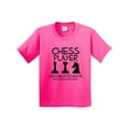 thumbnail image 1 of Inktastic Chess Player Game Youth T-Shirt, 1 of 5