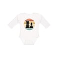 thumbnail image 1 of Inktastic Chess Player Gift Retro Boys or Girls Long Sleeve Baby Bodysuit, 1 of 5