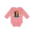 thumbnail image 1 of Inktastic Chess Player Gift Retro Boys or Girls Long Sleeve Baby Bodysuit, 1 of 5