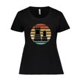 thumbnail image 1 of Inktastic Chess Player Gift Retro Women's Plus Size T-Shirt, 1 of 5