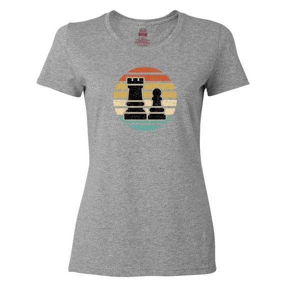 Inktastic Chess Player Gift Retro Women's T-Shirt