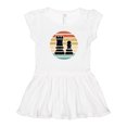 thumbnail image 1 of Inktastic Chess Player Retro Sunset Girls Toddler Dress, 1 of 5