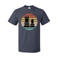 thumbnail image 1 of Inktastic Chess Player Retro Sunset T-Shirt, 1 of 5