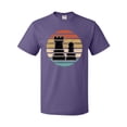 thumbnail image 1 of Inktastic Chess Player Retro Sunset T-Shirt, 1 of 5