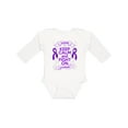 thumbnail image 1 of Inktastic Chiari Malformation Keep Calm Fight on Boys or Girls Long Sleeve Baby Bodysuit, 1 of 5