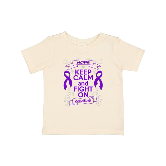 Inktastic Chiari Malformation Keep Calm Fight on Boys or Girls Baby T-Shirt