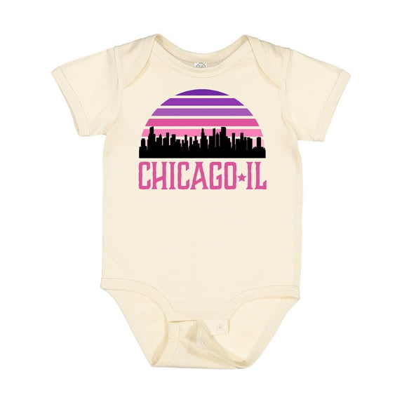 Inktastic Chicago Gifts Souvenirs for Kids Girls Baby Bodysuit