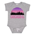 thumbnail image 1 of Inktastic Chicago Gifts Souvenirs for Kids Girls Baby Bodysuit, 1 of 5