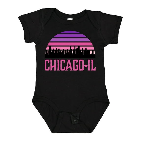 Inktastic Chicago Gifts Souvenirs for Kids Girls Baby Bodysuit