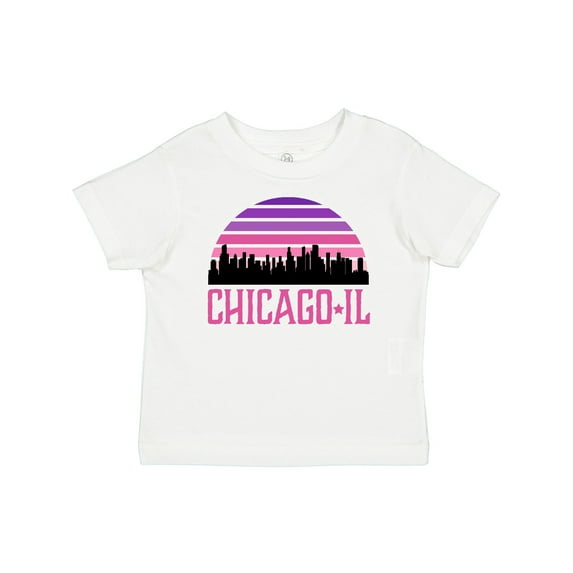 Inktastic Chicago Gifts Souvenirs for Kids Girls Baby T-Shirt