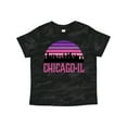 thumbnail image 1 of Inktastic Chicago Gifts Souvenirs for Kids Girls Toddler T-Shirt, 1 of 5
