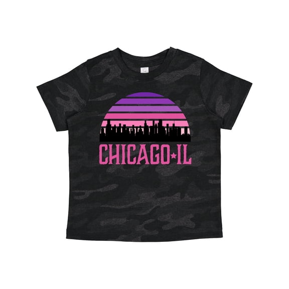 Inktastic Chicago Gifts Souvenirs for Kids Girls Toddler T-Shirt