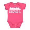 thumbnail image 1 of Inktastic Chicago Illinois Skyline Il Cities Boys or Girls Baby Bodysuit, 1 of 5