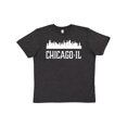 thumbnail image 1 of Inktastic Chicago Illinois Skyline IL Cities Youth T-Shirt, 1 of 5