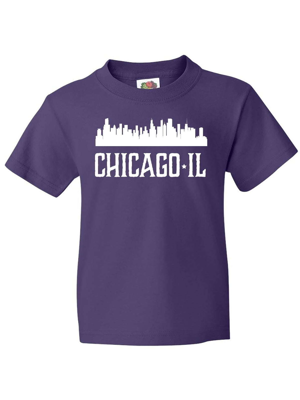 Chicago Illinois Skyline Baby Bodysuit - White City Silhouette Onesie For Hometown Pride