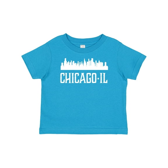 Inktastic Chicago Illinois Skyline Il Cities Boys or Girls Baby T-Shirt