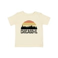 thumbnail image 1 of Inktastic Chicago Illinois Skyline Vintage Boys or Girls Baby T-Shirt, 1 of 5
