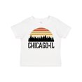 thumbnail image 1 of Inktastic Chicago Illinois Skyline Vintage Boys or Girls Toddler T-Shirt, 1 of 5