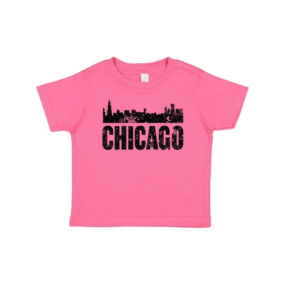 Inktastic Chicago Skyline Grunge Boys or Girls Baby T-Shirt