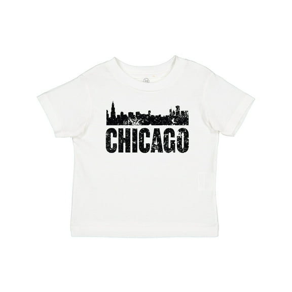 Inktastic Chicago Skyline Grunge Boys or Girls Baby T-Shirt