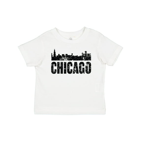 Inktastic Chicago Skyline Grunge Boys or Girls Baby T-Shirt