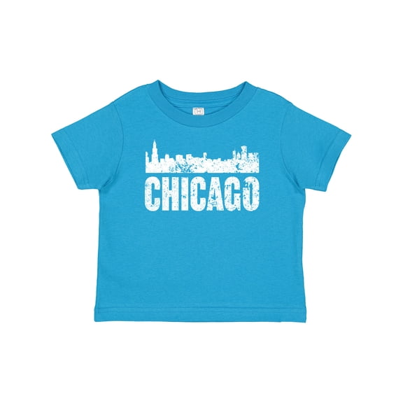 Inktastic Chicago Skyline Grunge Boys or Girls Baby T-Shirt