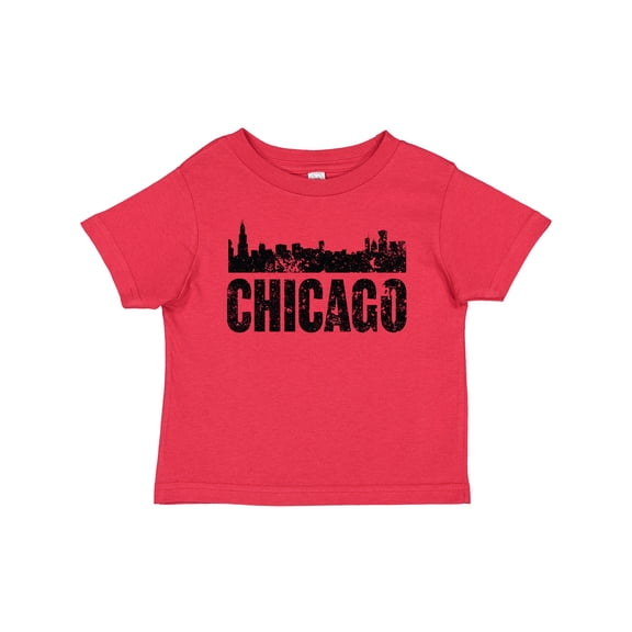 Inktastic Chicago Skyline Grunge Boys or Girls Baby T-Shirt
