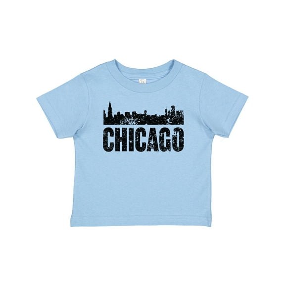 Inktastic Chicago Skyline Grunge Boys or Girls Baby T-Shirt