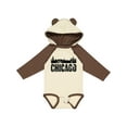 thumbnail image 1 of Inktastic Chicago Skyline Grunge Boys or Girls Long Sleeve Baby Bodysuit, 1 of 5