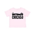 thumbnail image 1 of Inktastic Chicago Skyline Grunge Boys or Girls Toddler T-Shirt, 1 of 5
