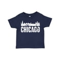 thumbnail image 1 of Inktastic Chicago Skyline Grunge Boys or Girls Toddler T-Shirt, 1 of 5