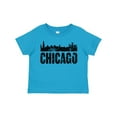 thumbnail image 1 of Inktastic Chicago Skyline Grunge Boys or Girls Toddler T-Shirt, 1 of 5