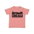 thumbnail image 1 of Inktastic Chicago Skyline Grunge Boys or Girls Toddler T-Shirt, 1 of 5