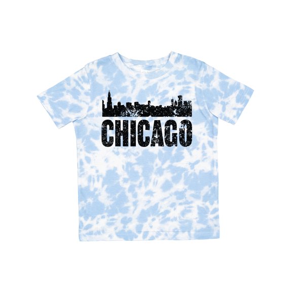 Inktastic Chicago Skyline Grunge Boys or Girls Toddler T-Shirt