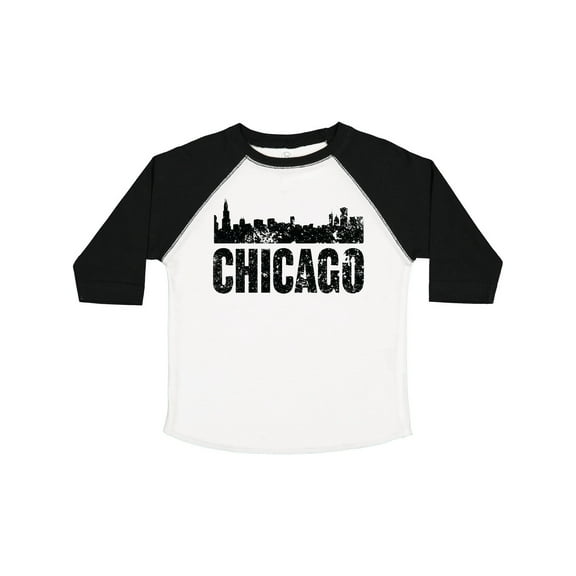 Inktastic Chicago Skyline Grunge Boys or Girls Toddler T-Shirt