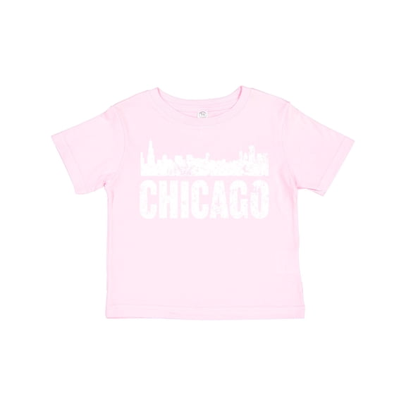 Inktastic Chicago Skyline Grunge Boys or Girls Toddler T-Shirt