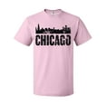 thumbnail image 1 of Inktastic Chicago Skyline Grunge T-Shirt, 1 of 5