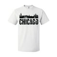 thumbnail image 1 of Inktastic Chicago Skyline Grunge T-Shirt, 1 of 5