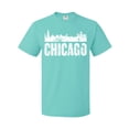 thumbnail image 1 of Inktastic Chicago Skyline Grunge T-Shirt, 1 of 5