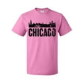 thumbnail image 1 of Inktastic Chicago Skyline Grunge T-Shirt, 1 of 5