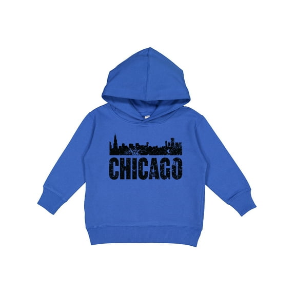 Inktastic Chicago Skyline Grunge Toddler Hoodie