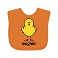 thumbnail image 1 of Inktastic Chick Magnet Boys Baby Bib, 1 of 4