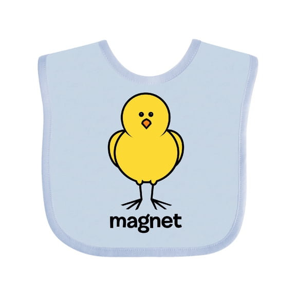 Inktastic Chick Magnet Boys Baby Bib