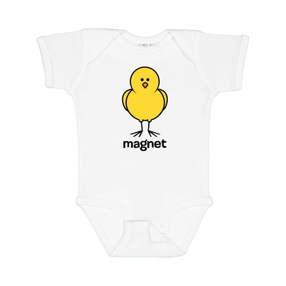 Inktastic Chick Magnet Boys Baby Bodysuit